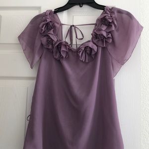 Lavender Blouse
